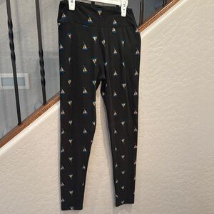 Women’s Black Sailboat Print Leggings